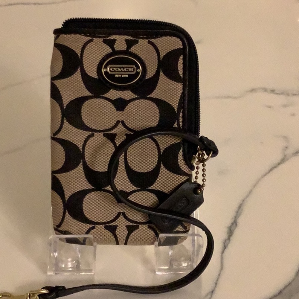 COACH wristlet
